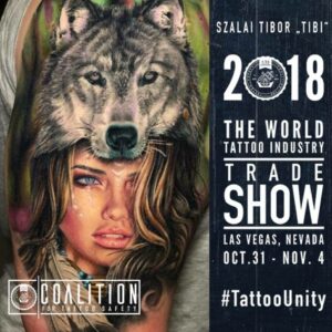 the world tattoo industry trade show las vegas 2018, Tibor Szalai