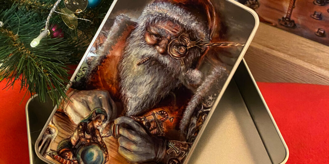 Tattoo Santa, keksdose