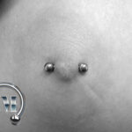 Brustwarzen piercing weiblich piercerin Tempel München