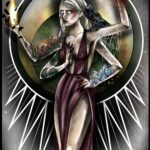 Hexe, von Annika Sauer Tätowiererin