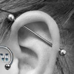 Industrialpiercing Helixpiercing Piercer München Tempel