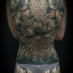 Backpiece Asiastyle Tattoo von Basti