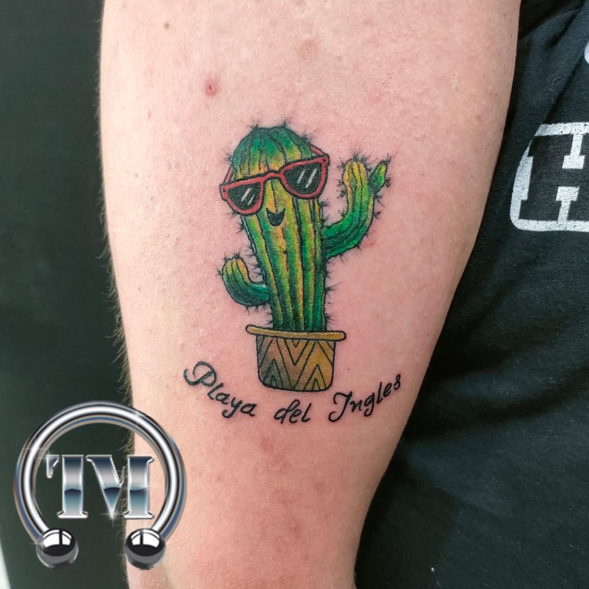 Cactus Tattoo aus dem Tempel München II in Maspalomas